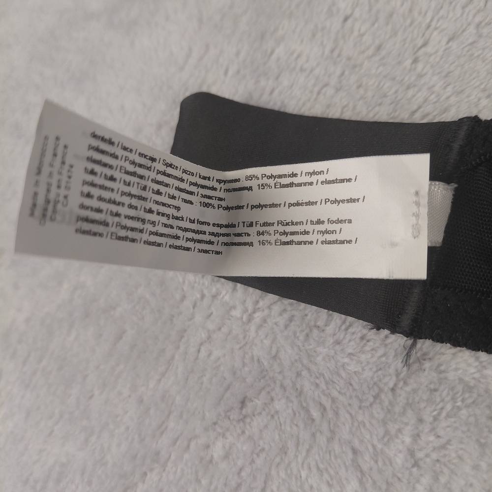 Chantelle C Jolie Demi Bra, 34 DD, Black - Picture 11 of 13